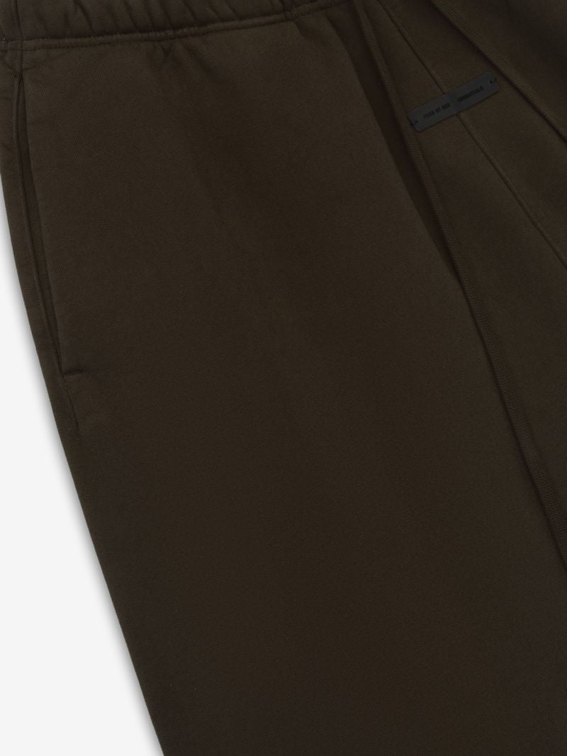 Essentials Heavy Fleece Flare Sweatpant Brown