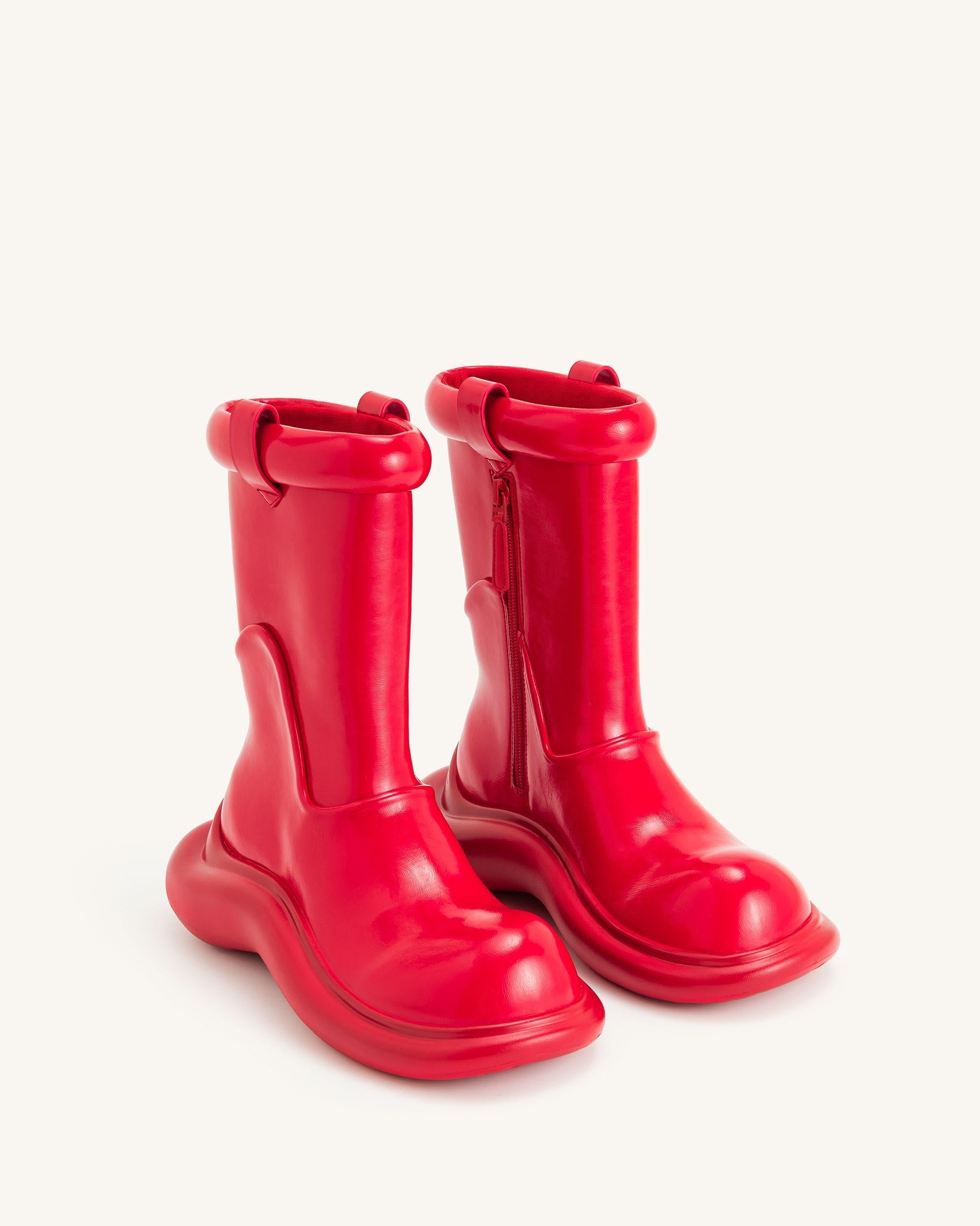 Jw Pei Zoie Rain Boot Red