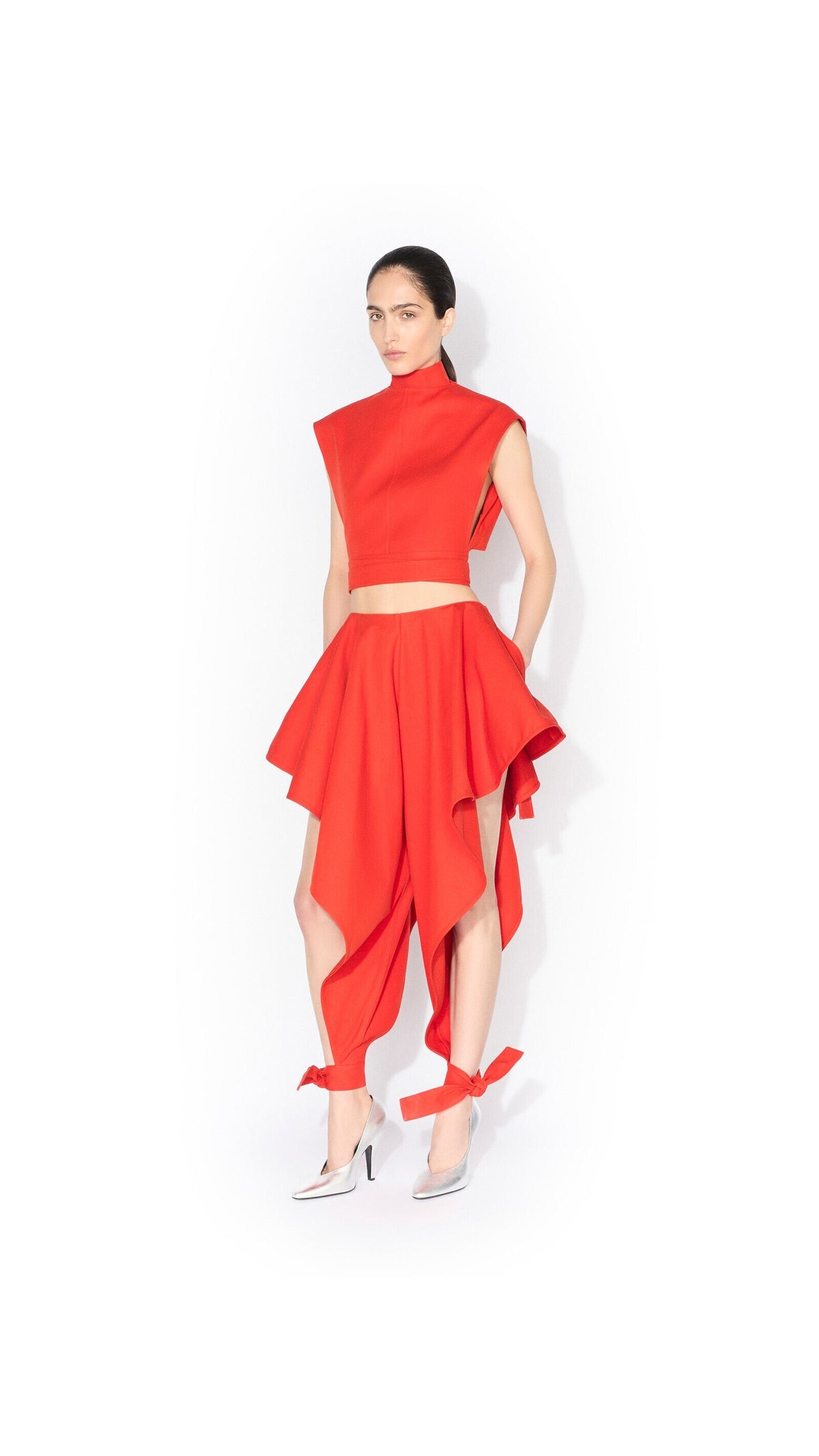 Alaïa Cotton Triangle Pants