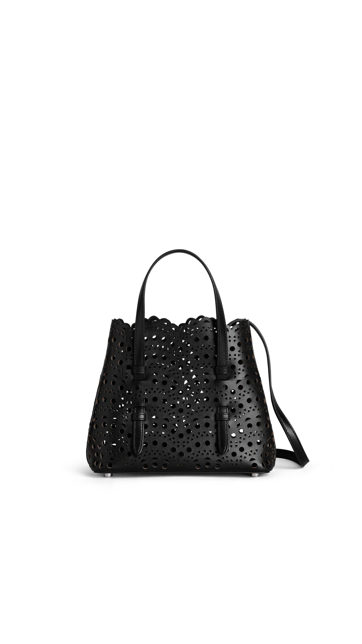 Alaïa Mina 20 Bag In Perforated Vienne Calfskin