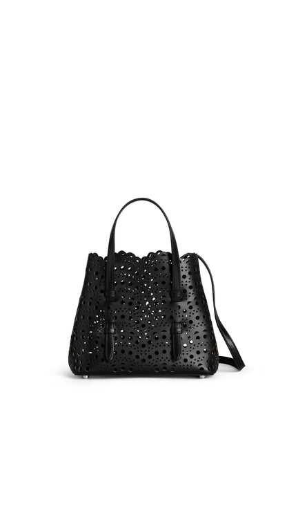 Alaïa Mina 20 Bag In Perforated Vienne Calfskin