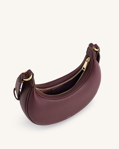 Jw Pei Carly Medium Shoulder Bag Deep Claret
