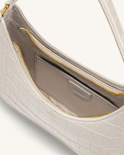 Jw Pei Ruby Shoulder Bag White Croc