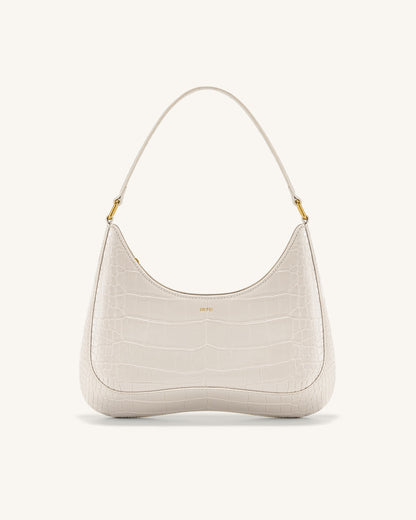 Jw Pei Ruby Shoulder Bag White Croc