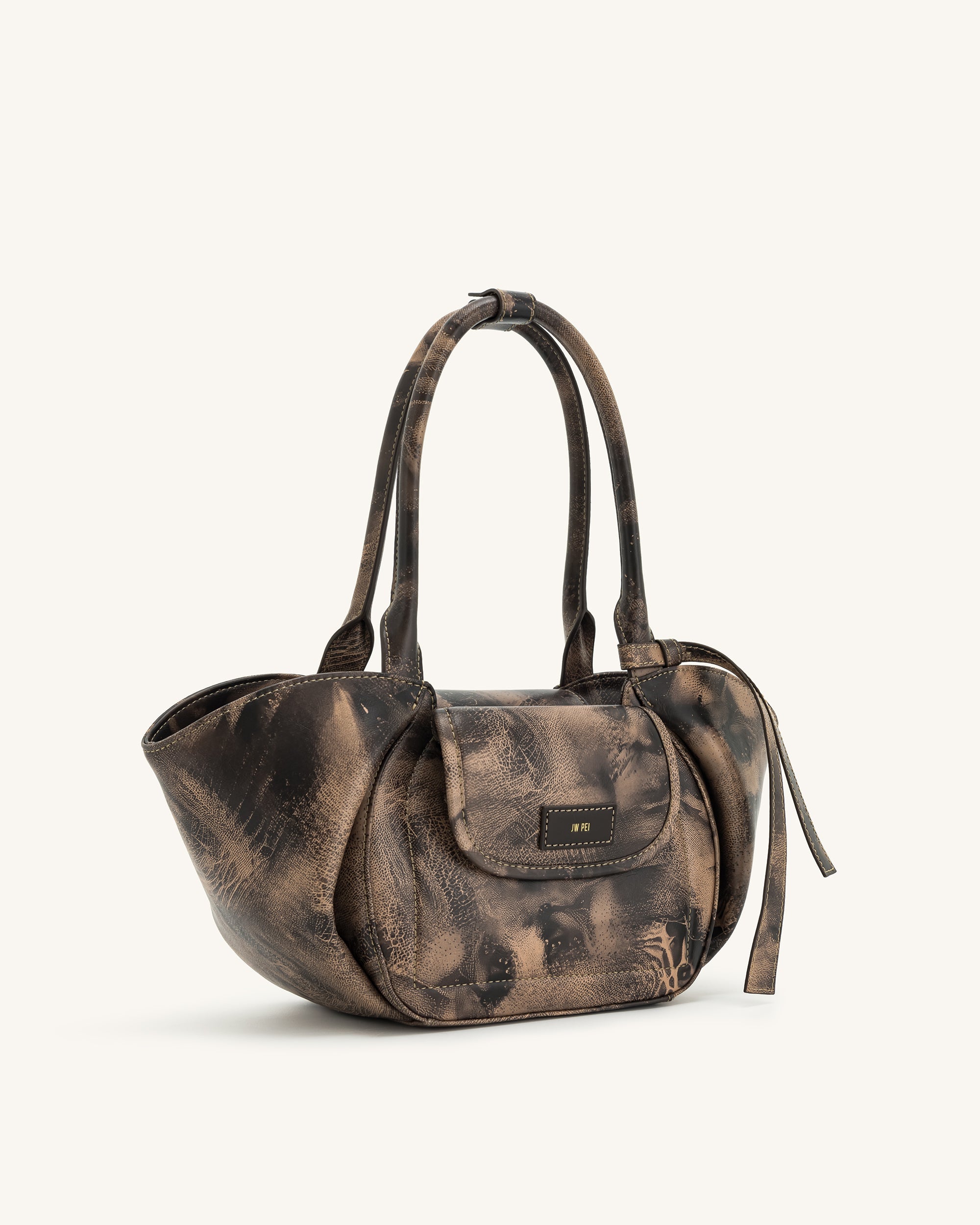 Jw Pei Zoey Pockets Shoulder Bag Brown