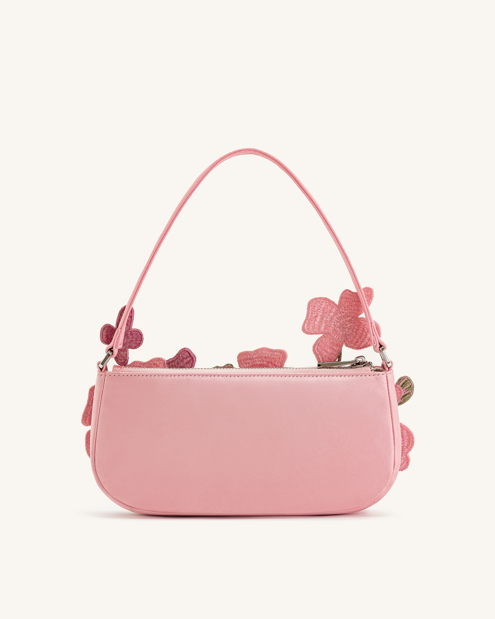 Jw Pei Leona Bead Embellished Shoulder Bag Pink