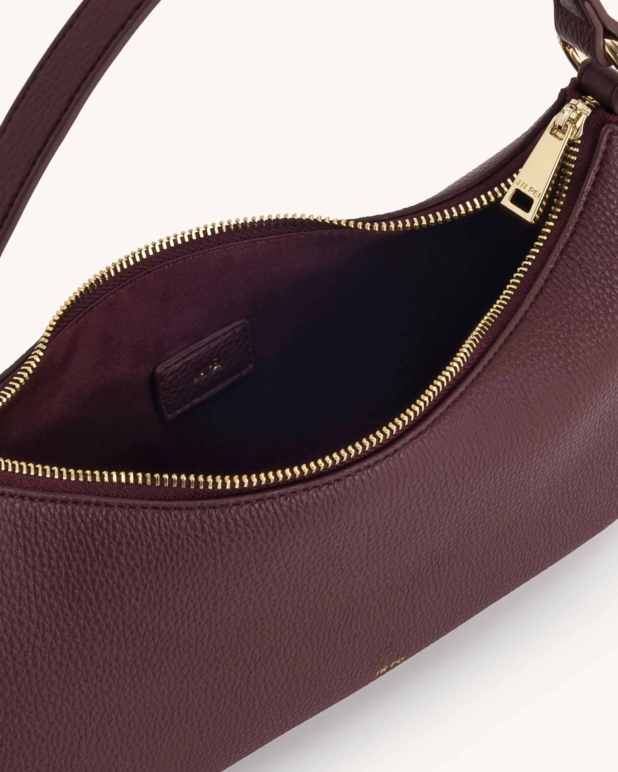 Jw Pei Lily Shoulder Bag Deep Claret