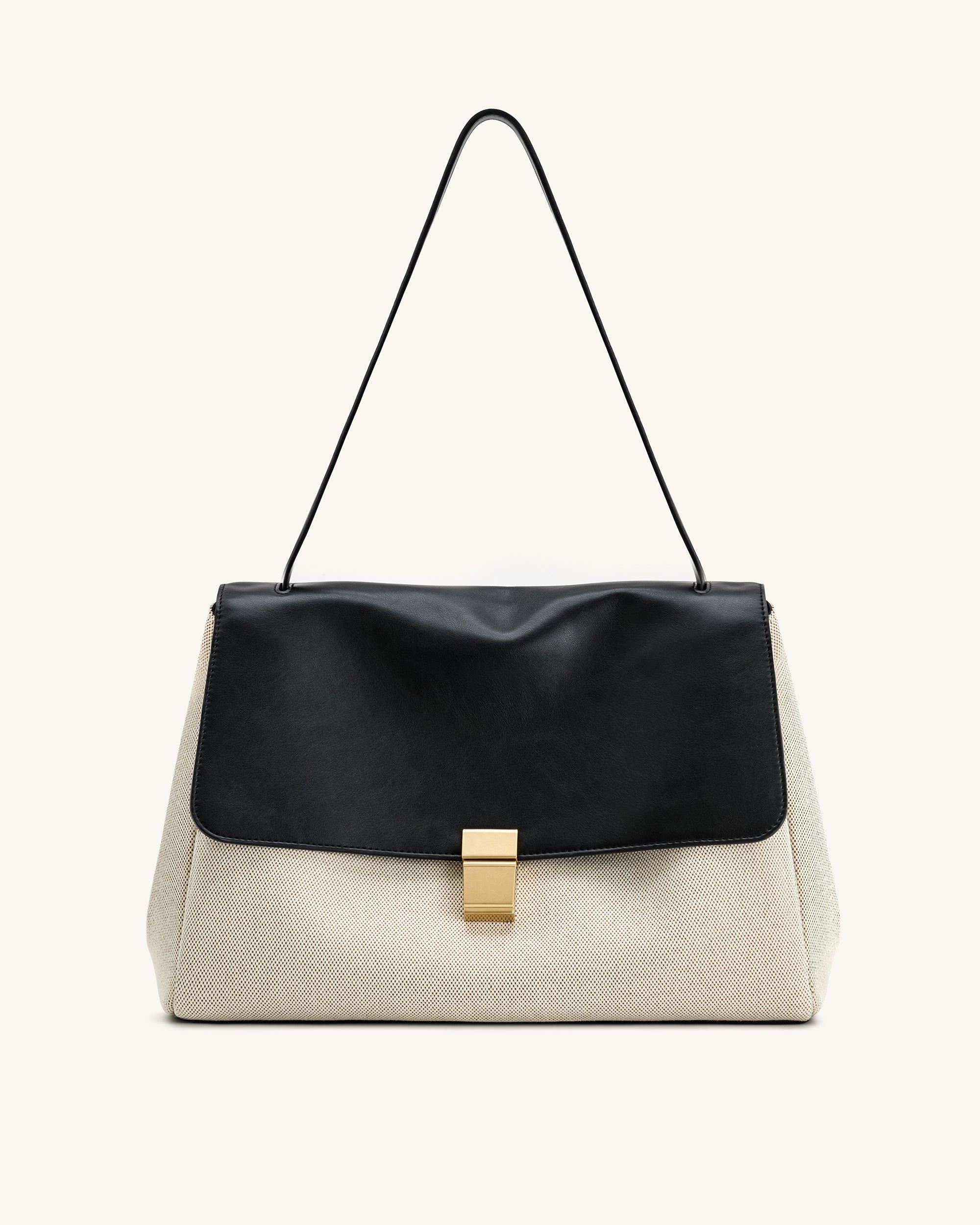 Jw Pei Hilary Shoulder Bag Black Canvas