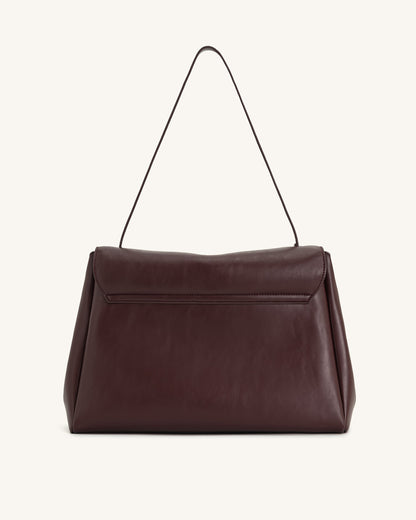 Jw Pei Hilary Shoulder Bag Deep Burgundy