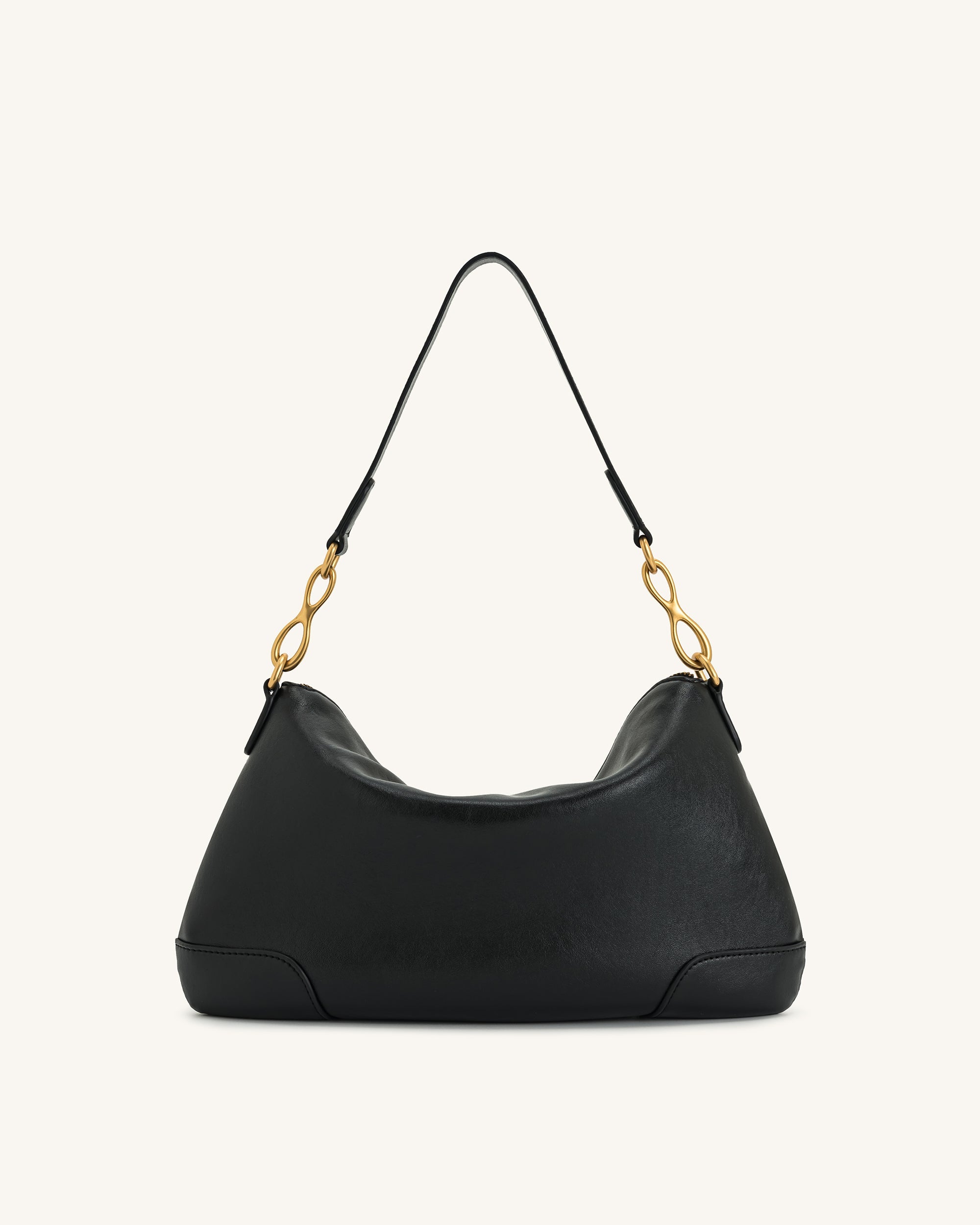 Jw Pei Jayla Metal Pendant Embellished Shoulder Bag Black