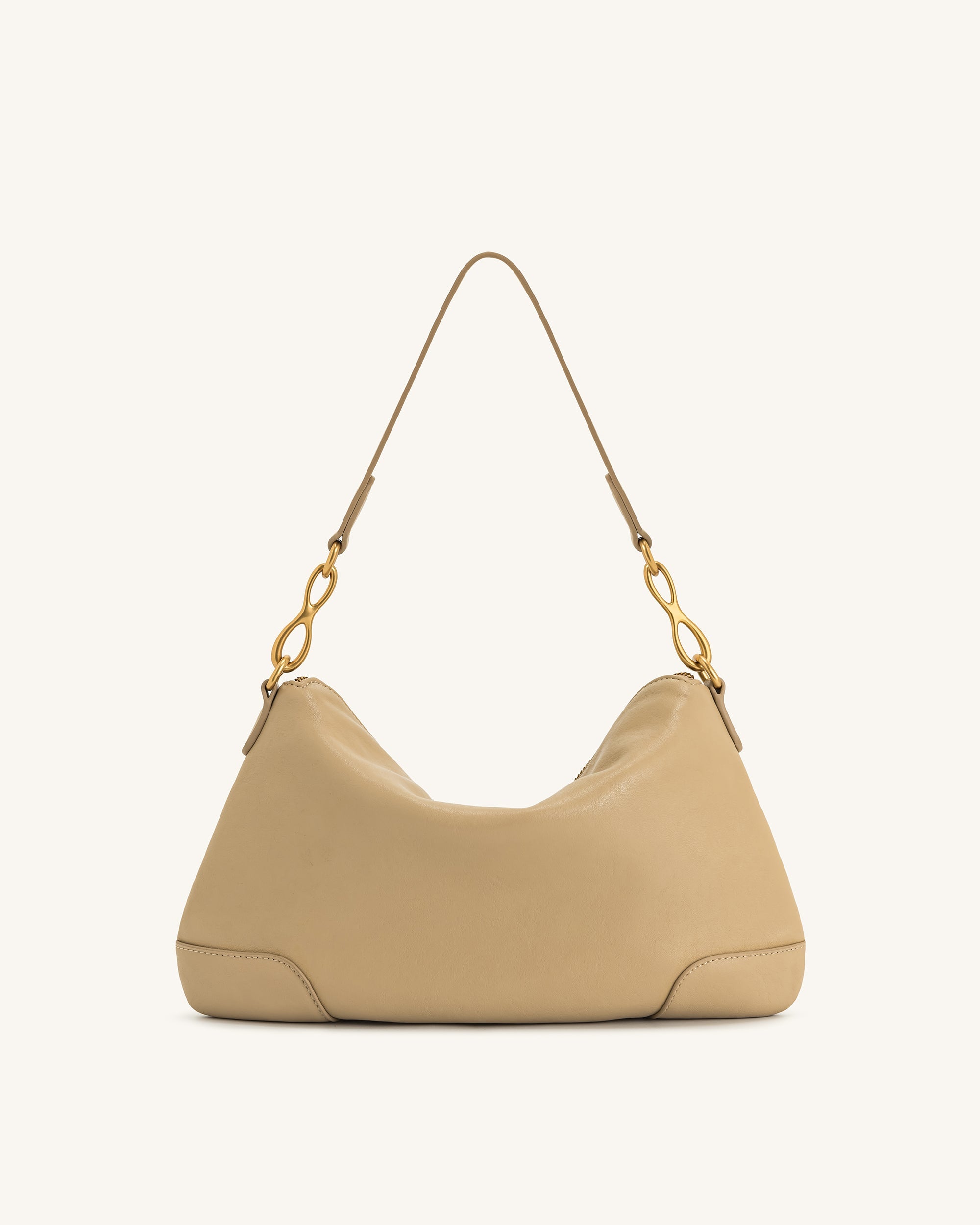 Jw Pei Jayla Metal Pendant Embellished Shoulder Bag Khaki
