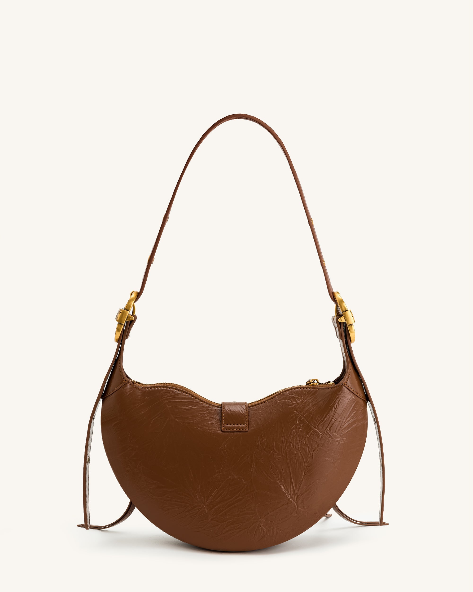 Jw Pei Tessa Crushed Shoulder Bag Brown