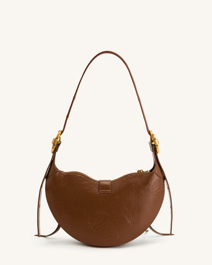 Jw Pei Tessa Crushed Shoulder Bag Brown