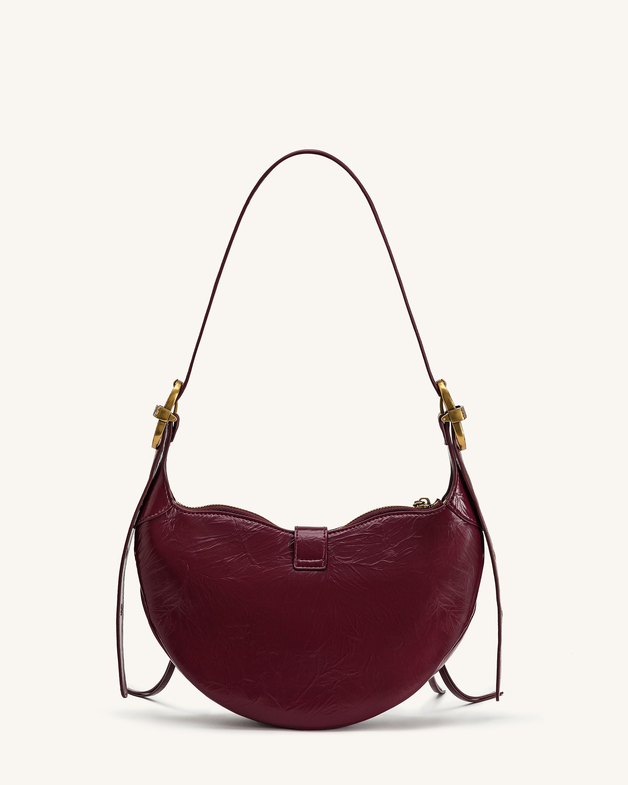 Jw Pei Tessa Studded Shoulder Bag Burgundy