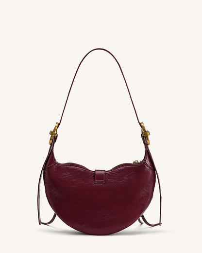 Jw Pei Tessa Studded Shoulder Bag Burgundy