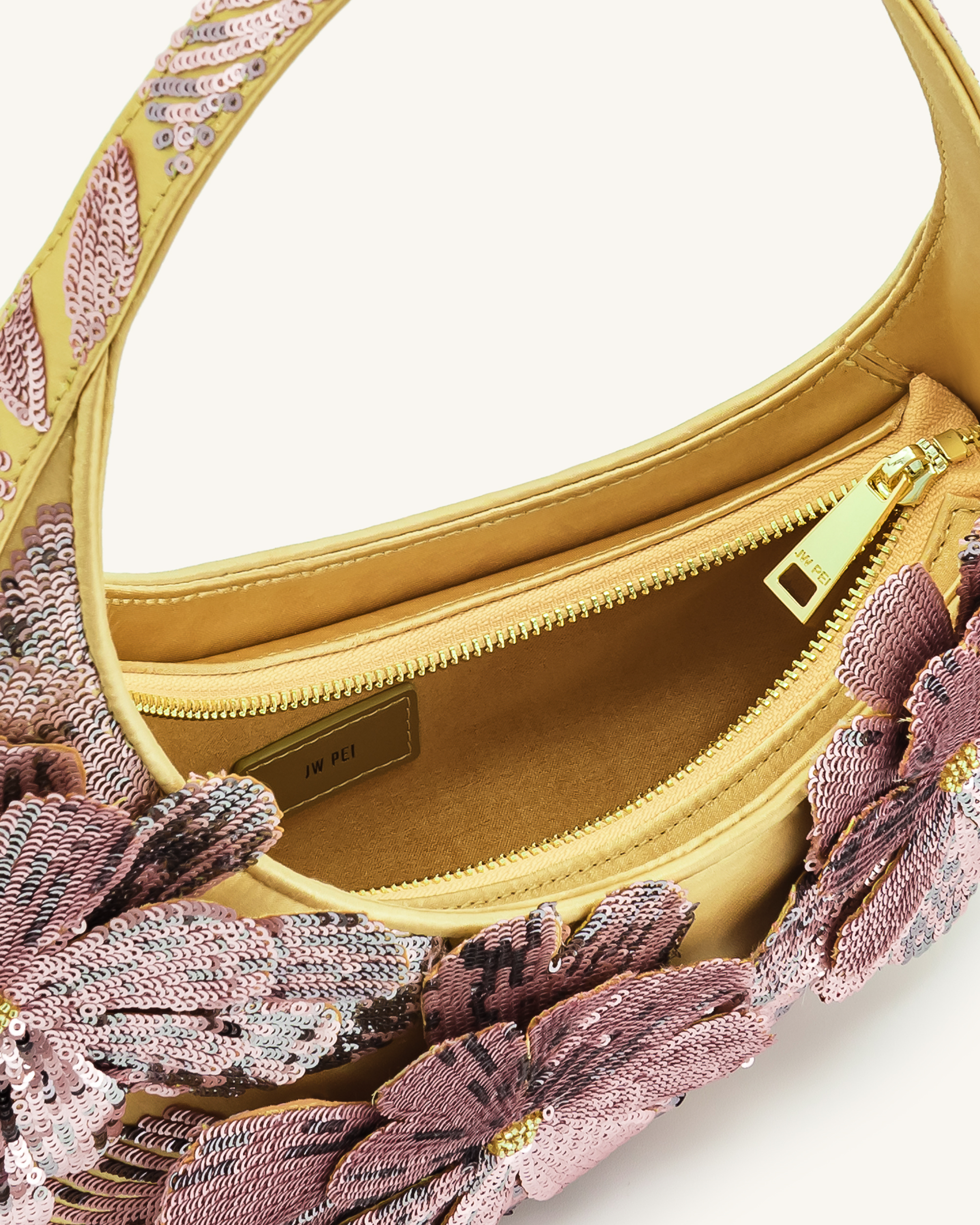 Jw Pei Harlee Sequin Shoulder Bag Pink