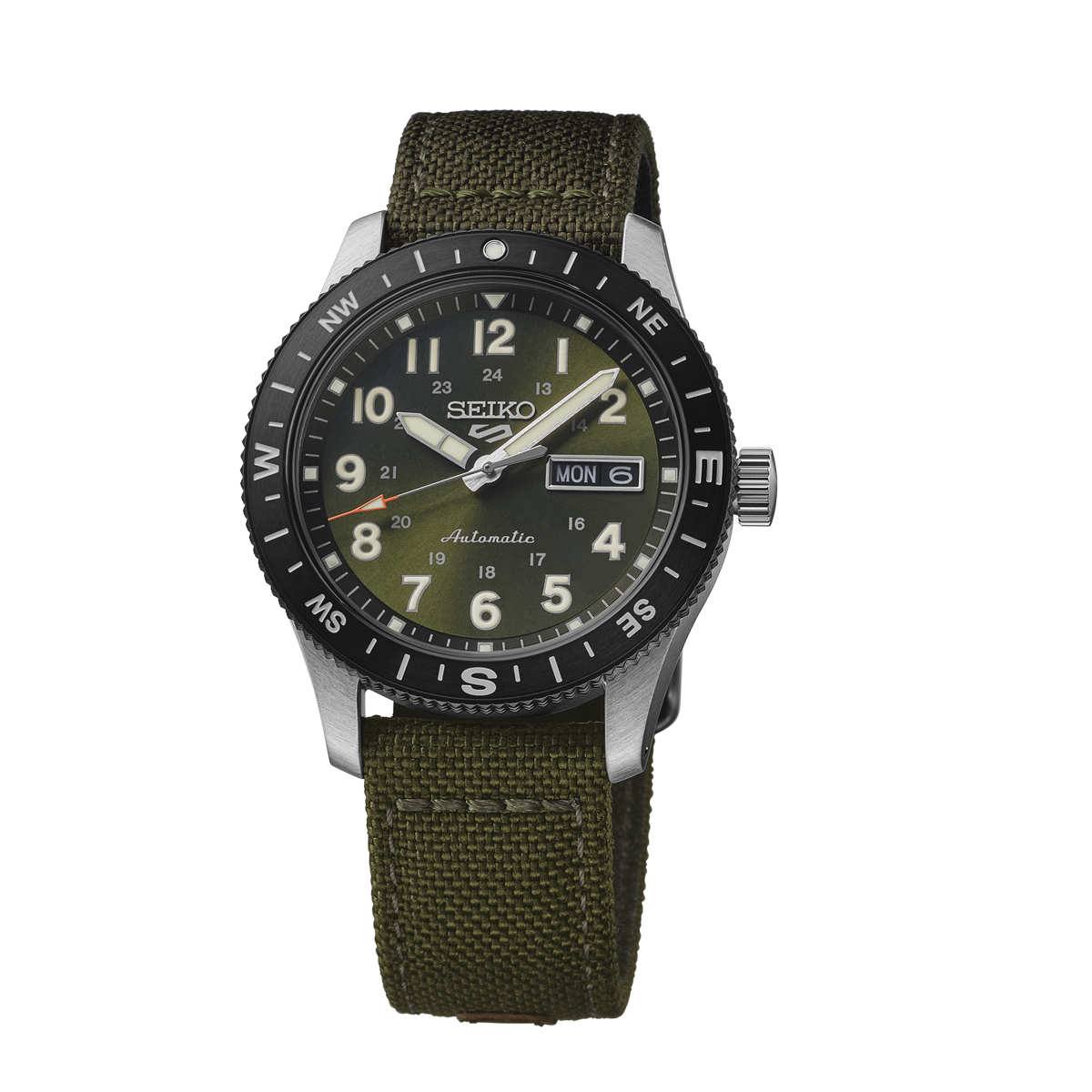 Seiko 5 Sports Field Watch - Green - HDB008K1