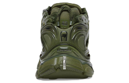 Balenciaga Runner Leather Free Khaki