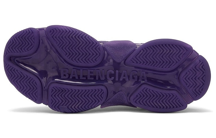 Balenciaga Triple S Clear Sole Deep Purple