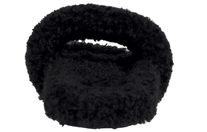 Balenciaga Furry Slide Black White (Women's)