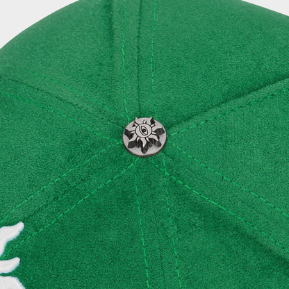 Godspeed Insignia Leather / Suede Hat (Green / Black)