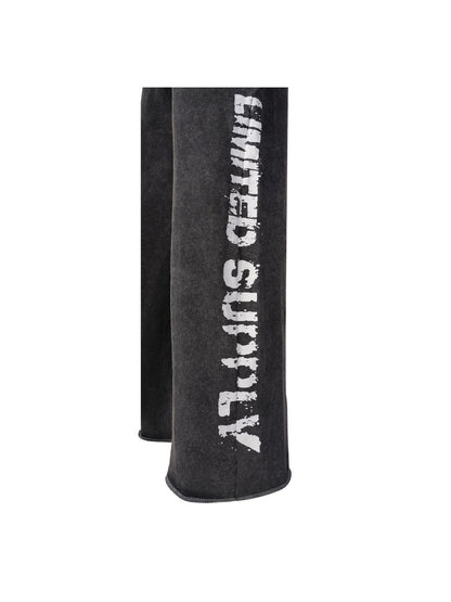 SMOKED REVERSE WAISTBAND JOGGERS