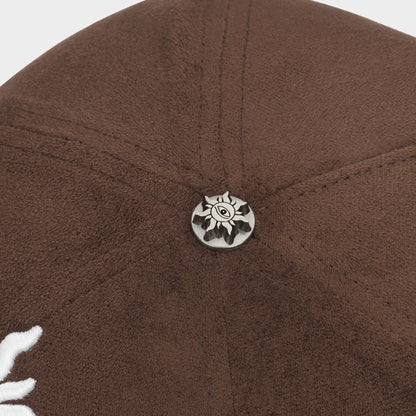 Godspeed Insignia Leather / Suede Hat (Chocolate / Black)