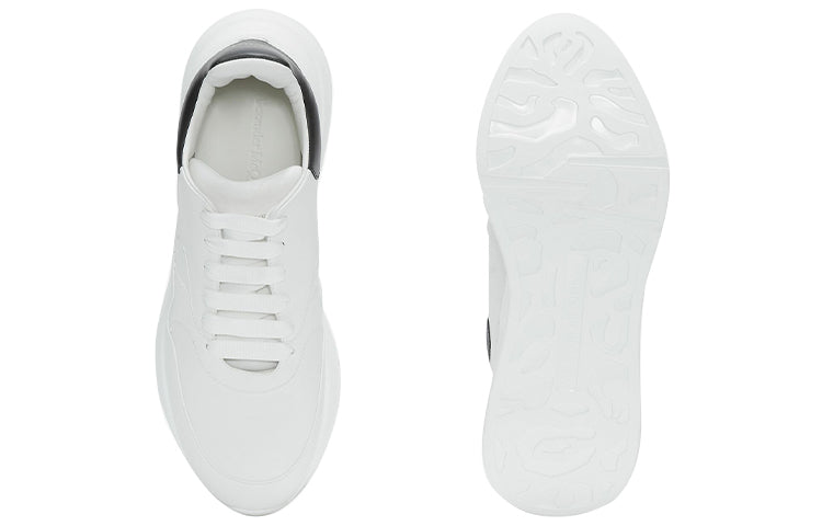 Alexander McQueen Oversized Runner Optic White Black