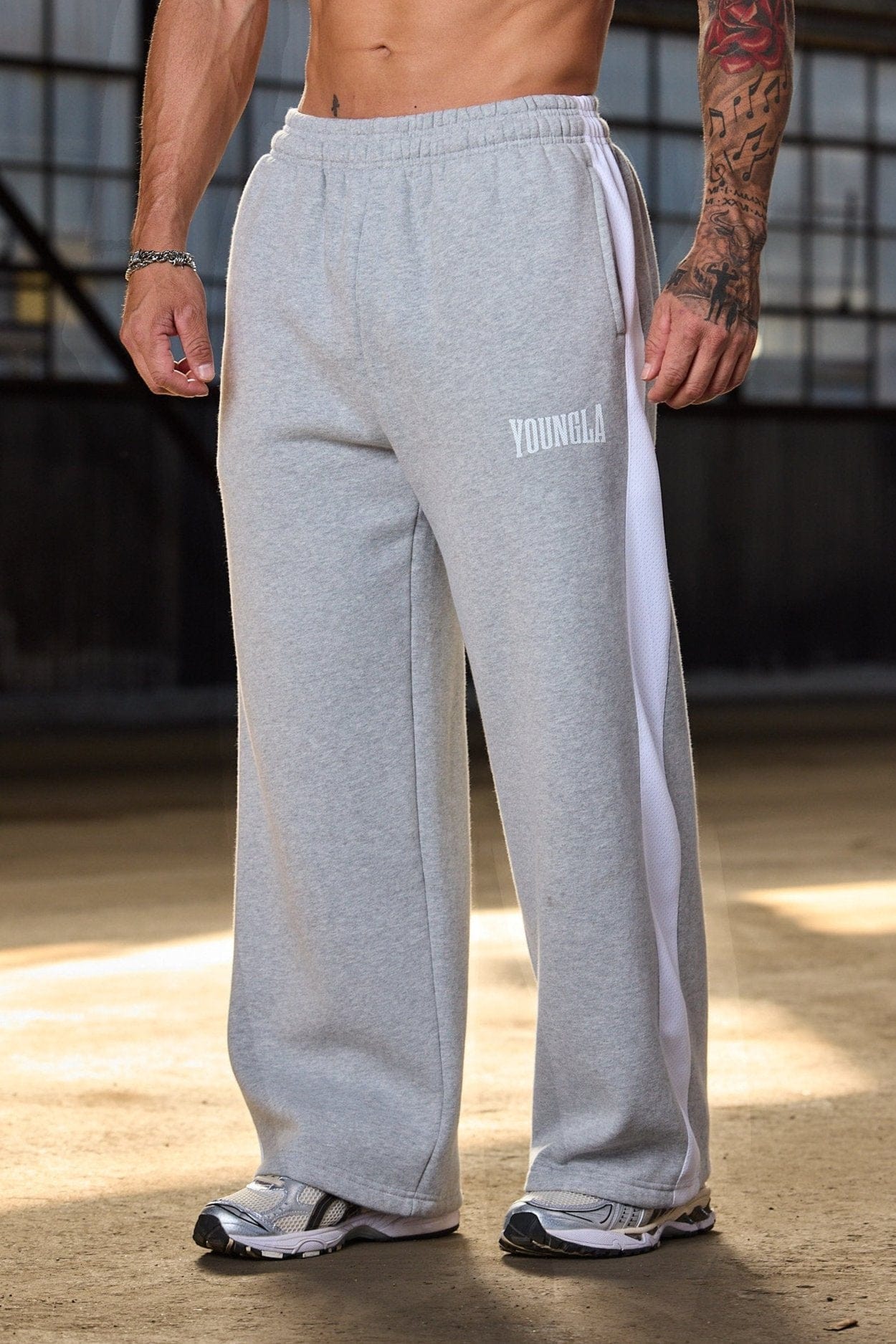 YoungLA 2115 - Timeless Sweats Heather Grey