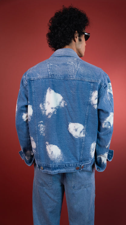 BLUE DENIM MEN'S JACKET