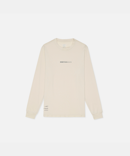 Bandit Micromesh Long Sleeve Performance Tee Unisex Champagne