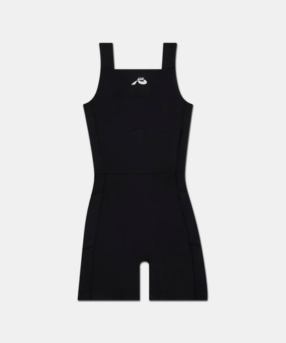 Bandit Stamina Square Neck One Piece Black