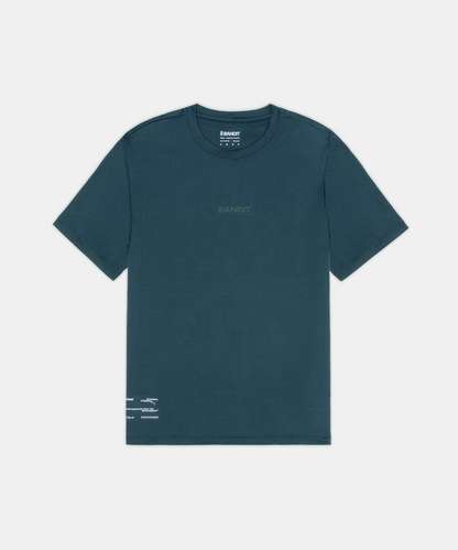 Bandit Womens Micromesh Run Tee Storm