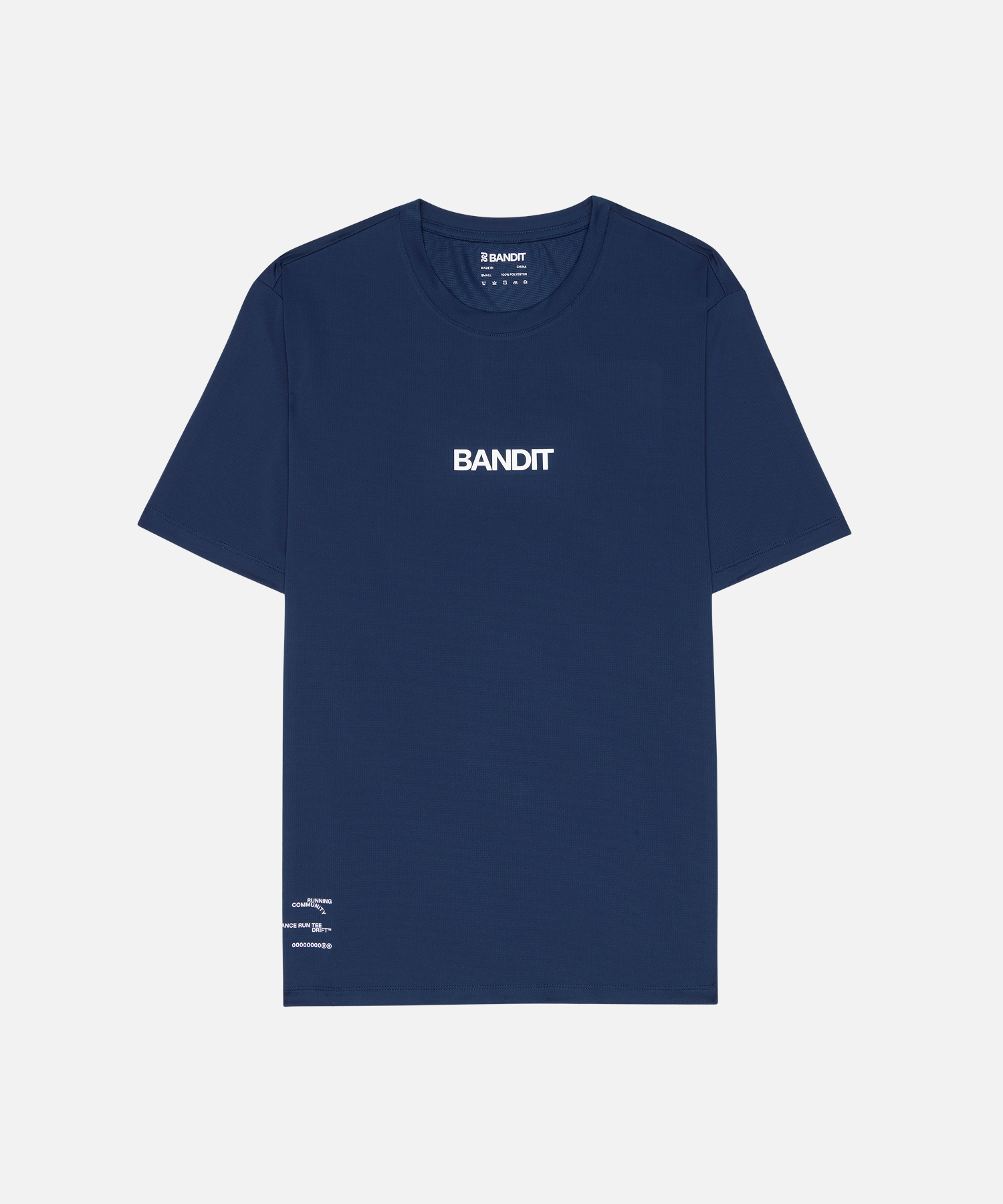 Bandit Drift Performance Training Tee Ny Navy