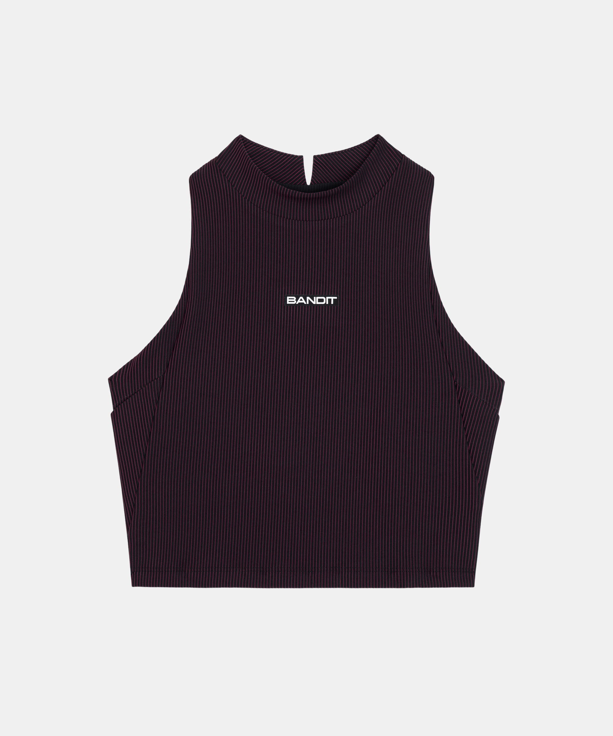 Bandit Striped Cadence Vaso Race Crop Black Fig