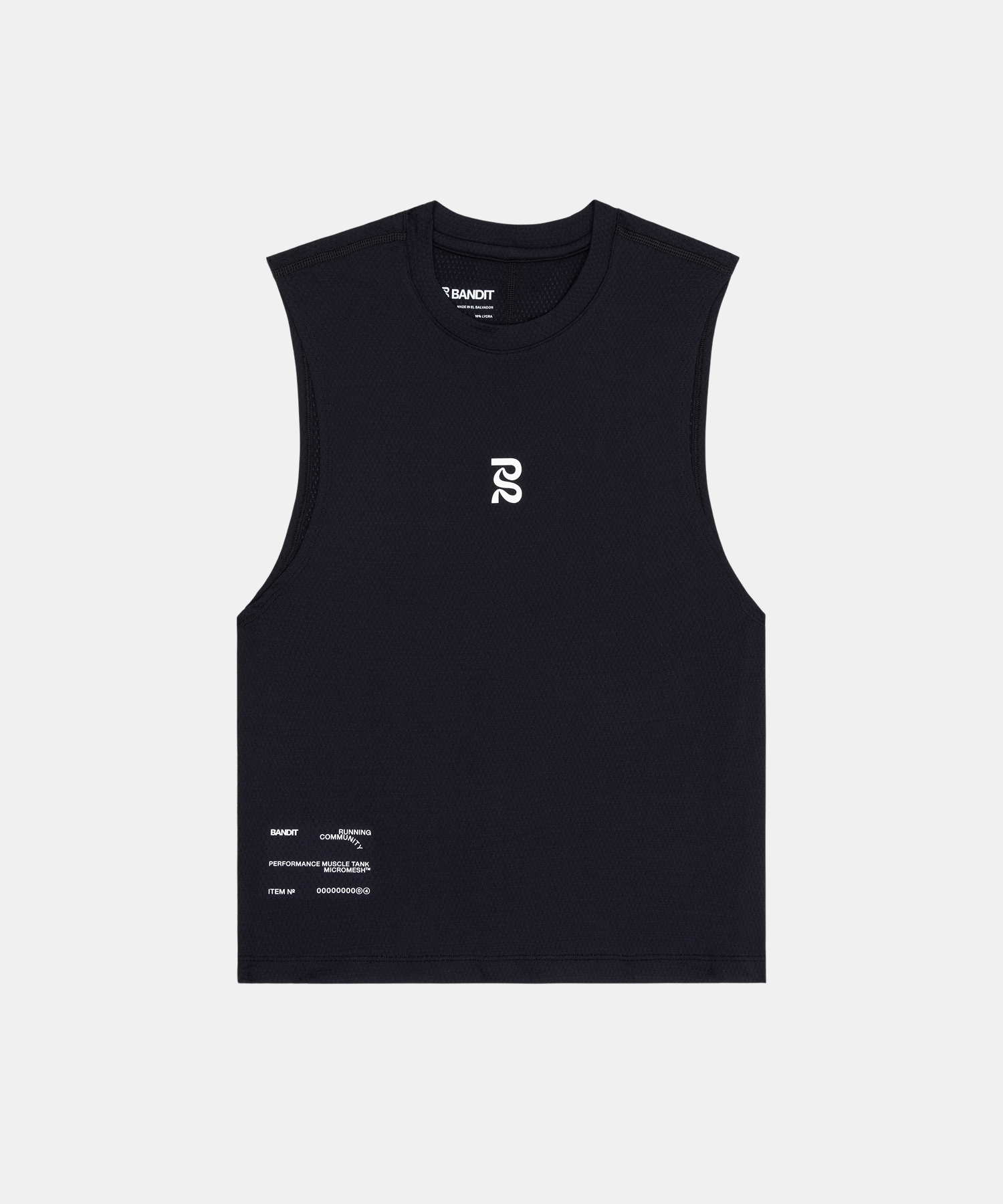 Bandit Womens Micromesh Run Tank Black