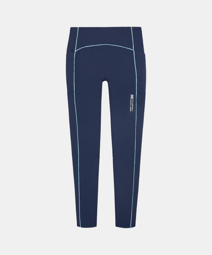 Bandit Stamina Pop Stitch High Waist Leggings Ny Navy Vintage Blue