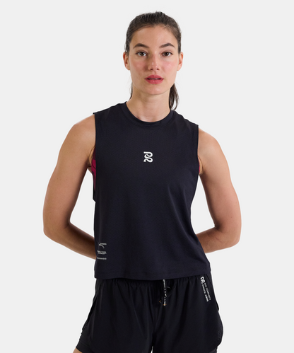 Bandit Womens Micromesh Run Tank Black