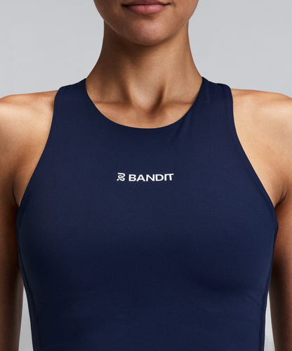 Bandit Stamina Race Crop Ny Navy