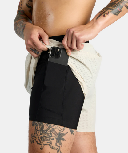 Bandit Vento 5 Mens Training Short Champagne 1St Gen