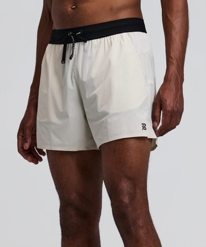 Bandit Mens Vento 5 Run Short Champagne