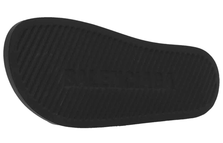 Balenciaga Pool Slides Logo White Black (Women's)