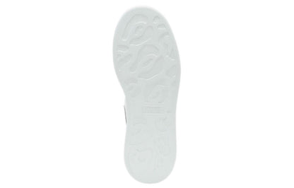 Alexander McQueen Oversized White Silver Croco