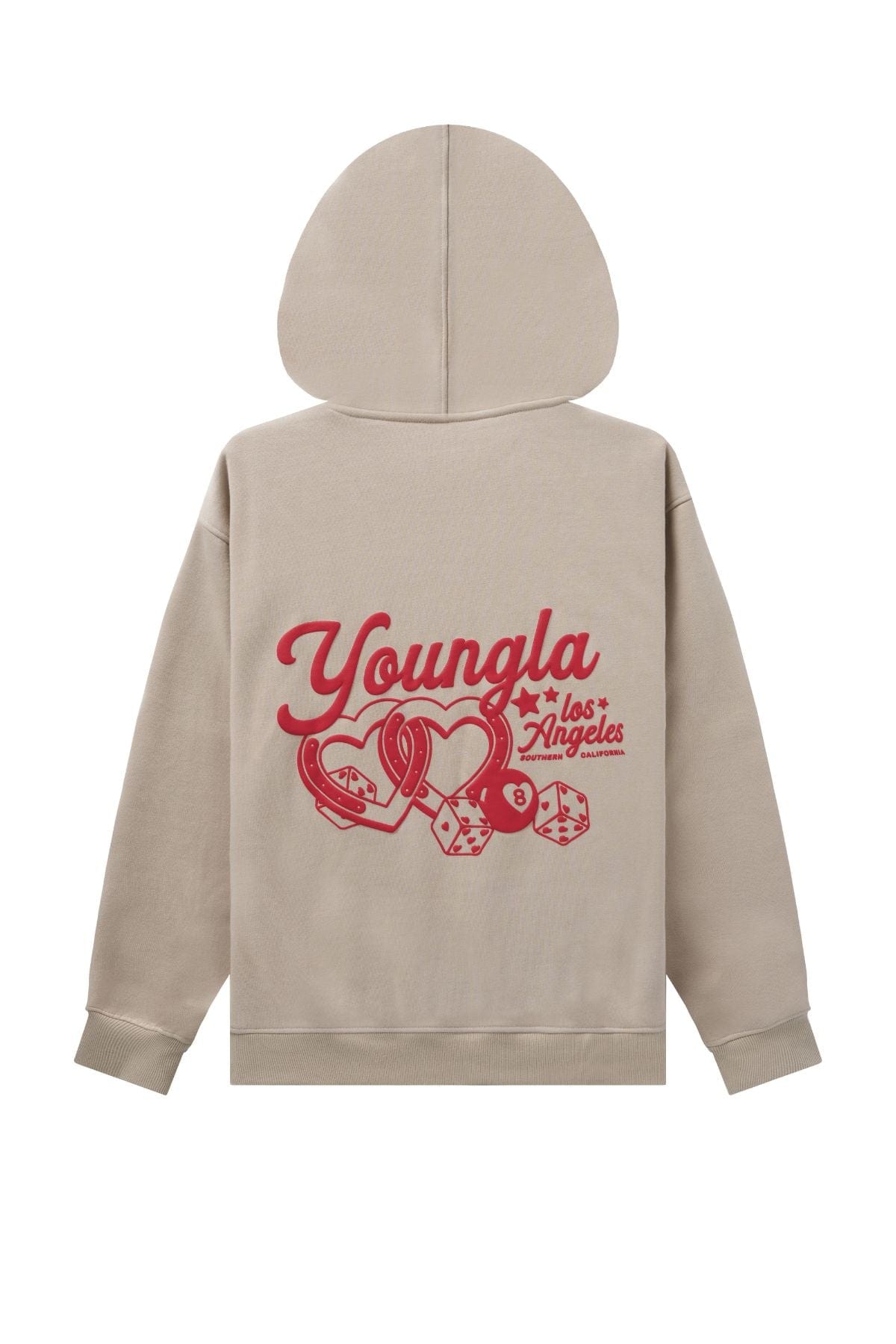 YoungLA W566 Soft Serve Hoodie Mushroom