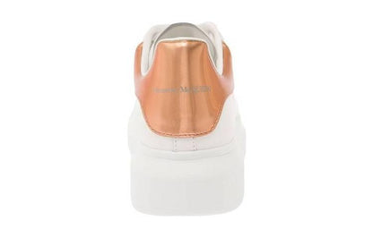 Alexander McQueen Oversized White Rose Gold (Women's)