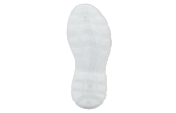 Alexander McQueen Tread Slick Low Lace Up White Transparent (Women's)