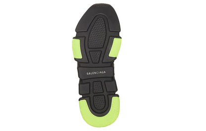 Balenciaga Speed Clear Sole Yellow Fluo