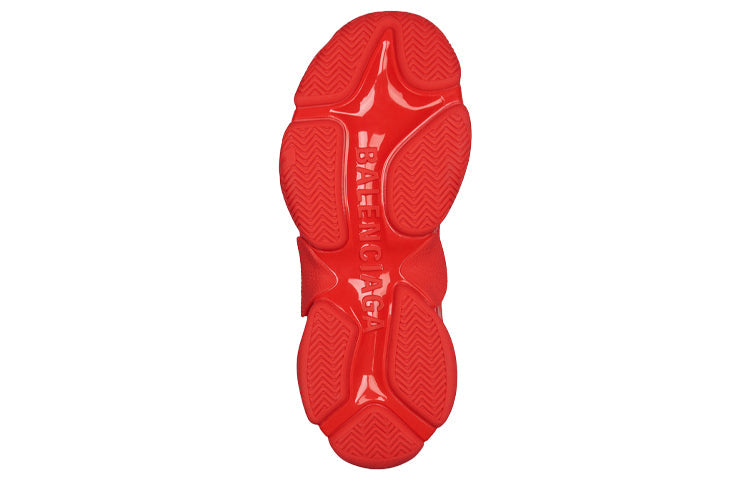 Balenciaga Triple S Allover Logo Red (Women's)