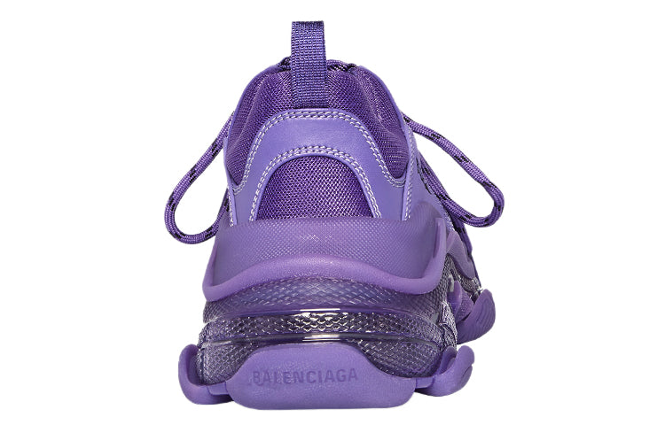 Balenciaga Triple S Clear Sole Deep Purple (Women's)