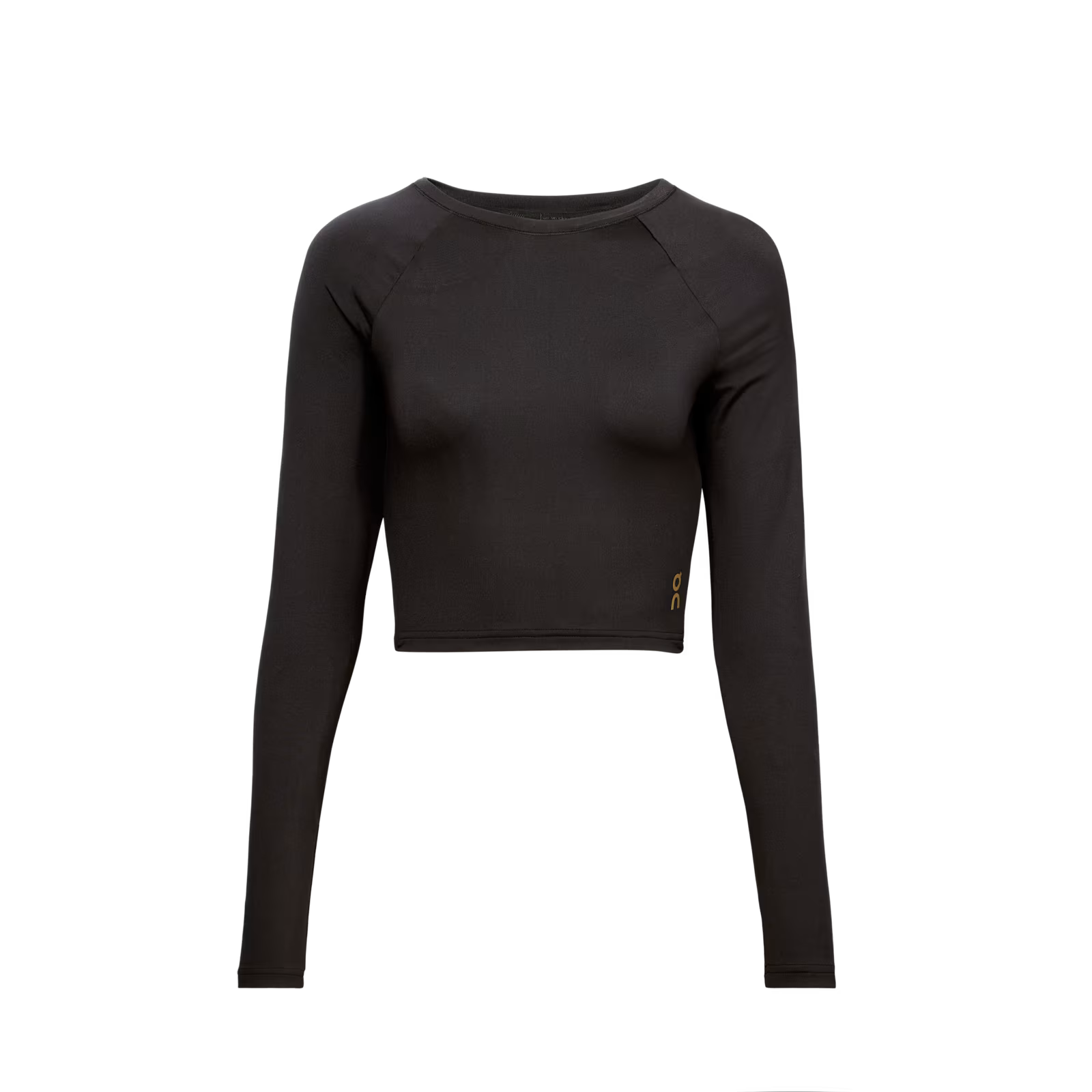 On Studio Long-T Crop Black (Women'S)